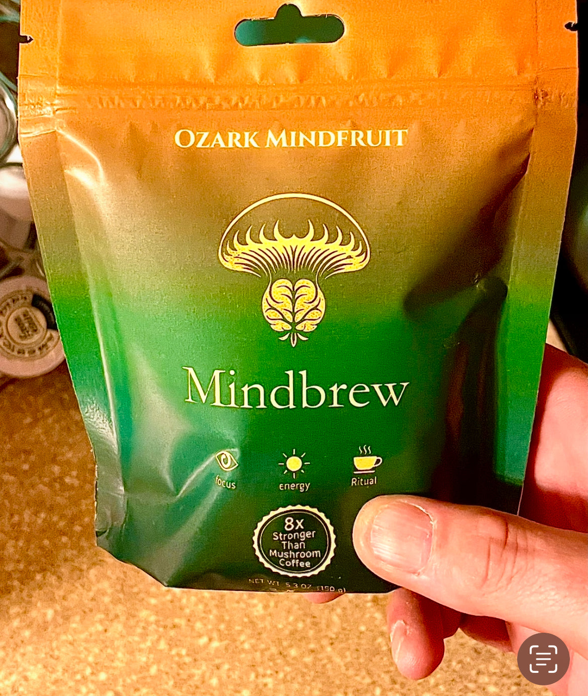 Mindbrew: Smooth Focus · Natural Energy