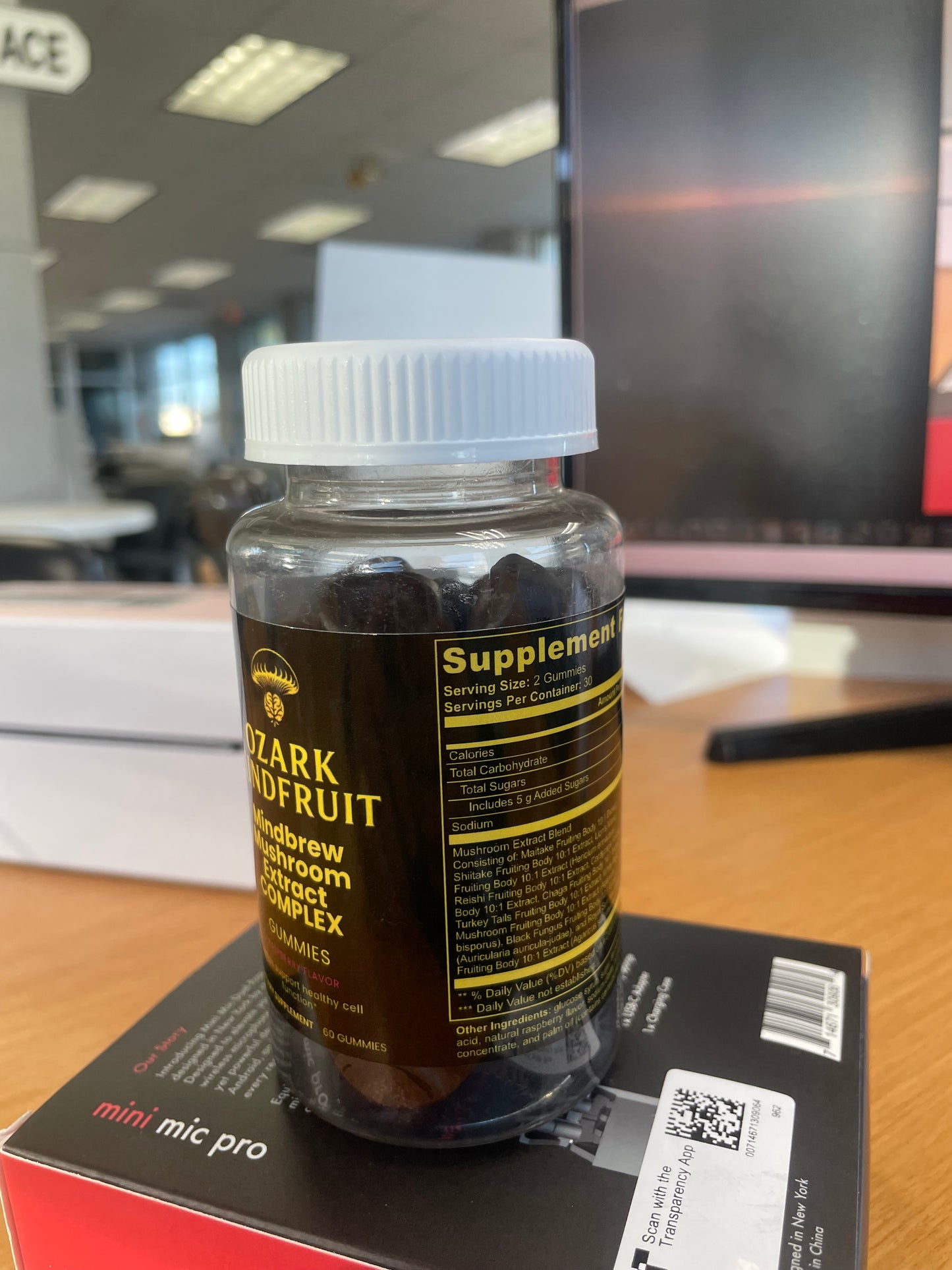 Mindbrew Mushroom Extract complex Gummies