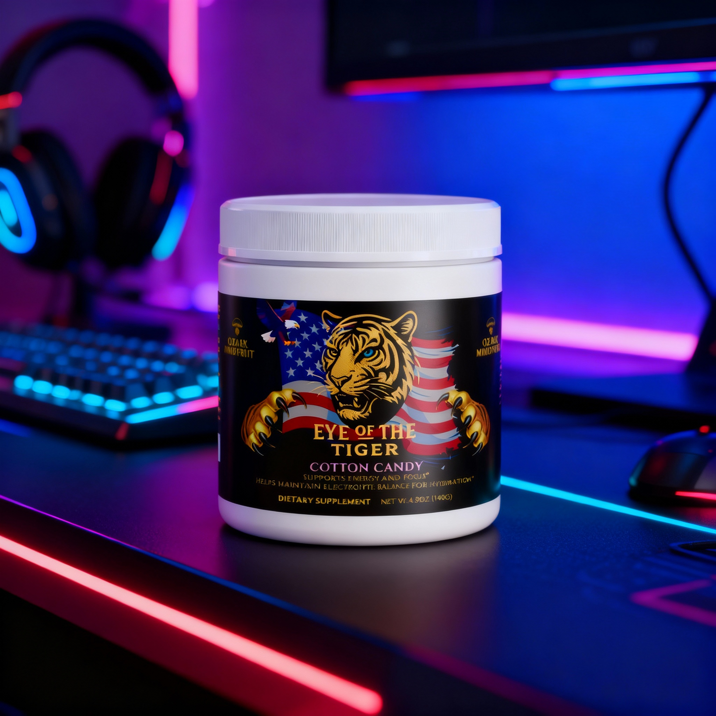Eye of Tiger Energy Powder(Cotton Candy)